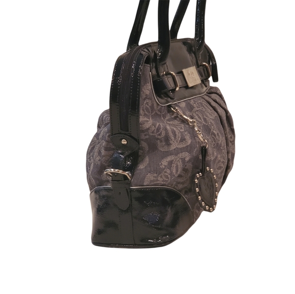 New without tag, Dark Blue, Sharif, handbag / purse with adjustable side buckles - Picture 4 of 6